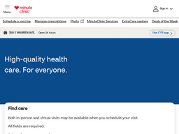 Minuteclinic