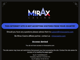 Miraxcasino