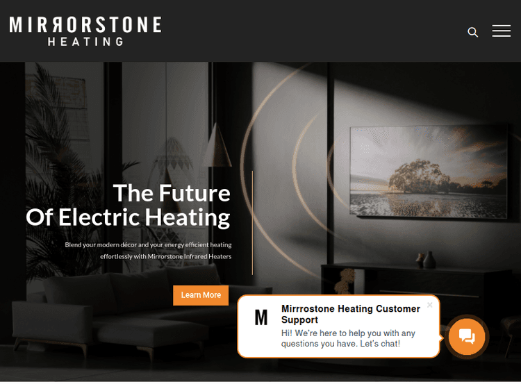 Mirrorstoneheating
