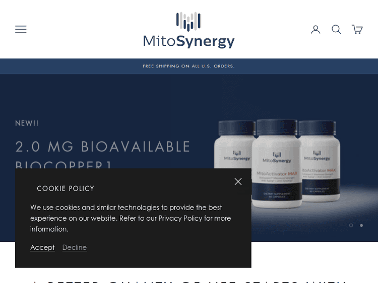 Mitosynergy