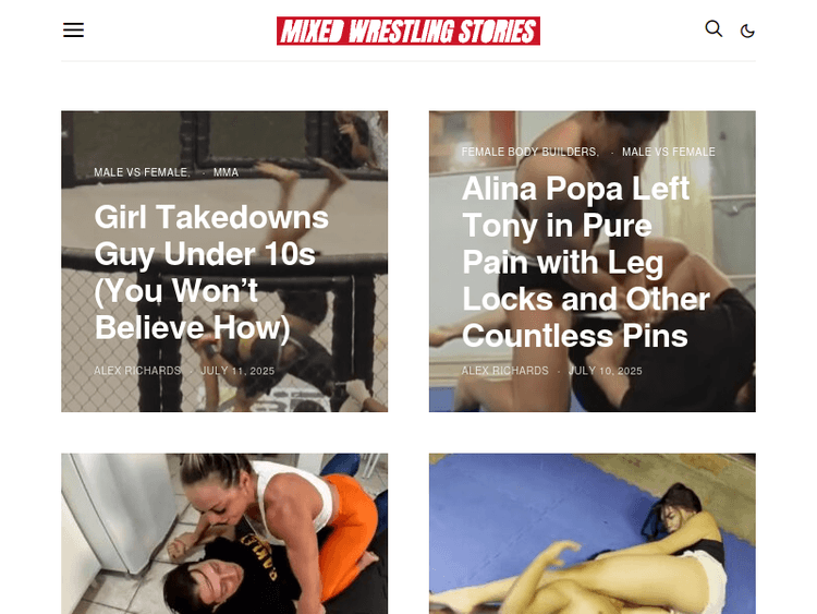 Mixedwrestlingstories