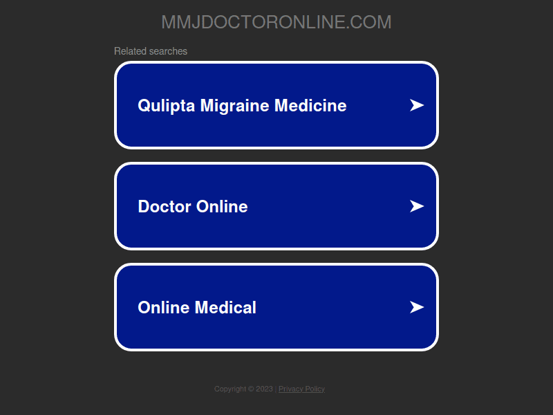 Mmjdoctoronline