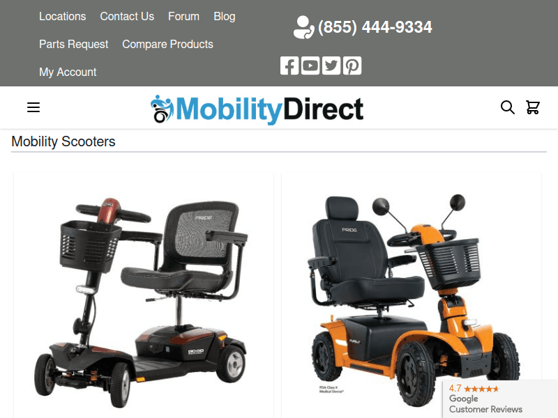 Mobilityscootersdirect
