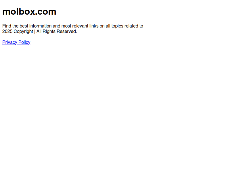 Molbox