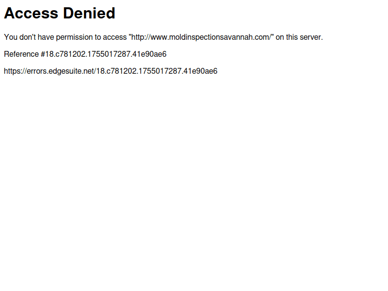 Moldinspectionsavannah