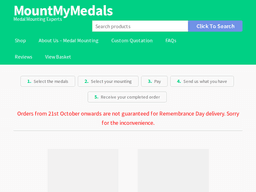 Mountmymedals
