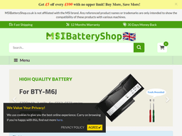 Msibatteryshop