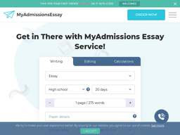 Myadmissionsessay