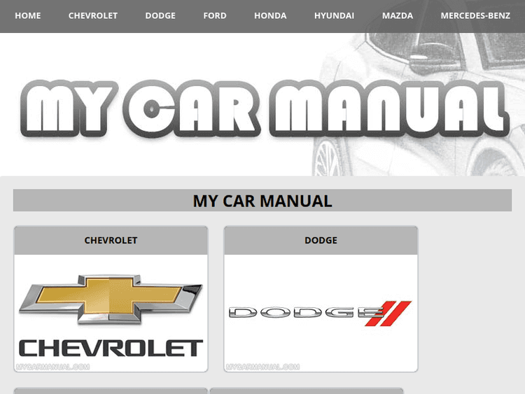 Mycarmanual