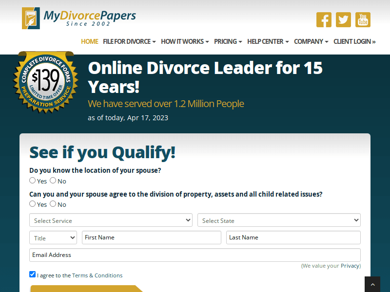 Mydivorcepapers