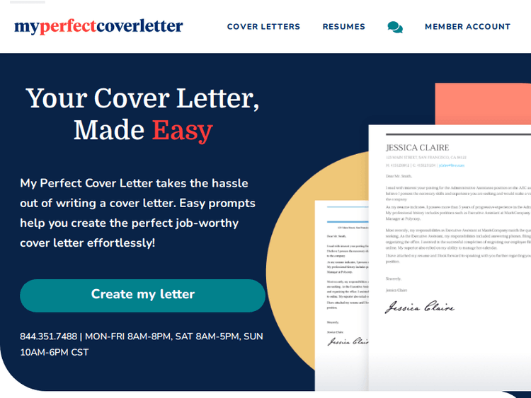 Myperfectcoverletter
