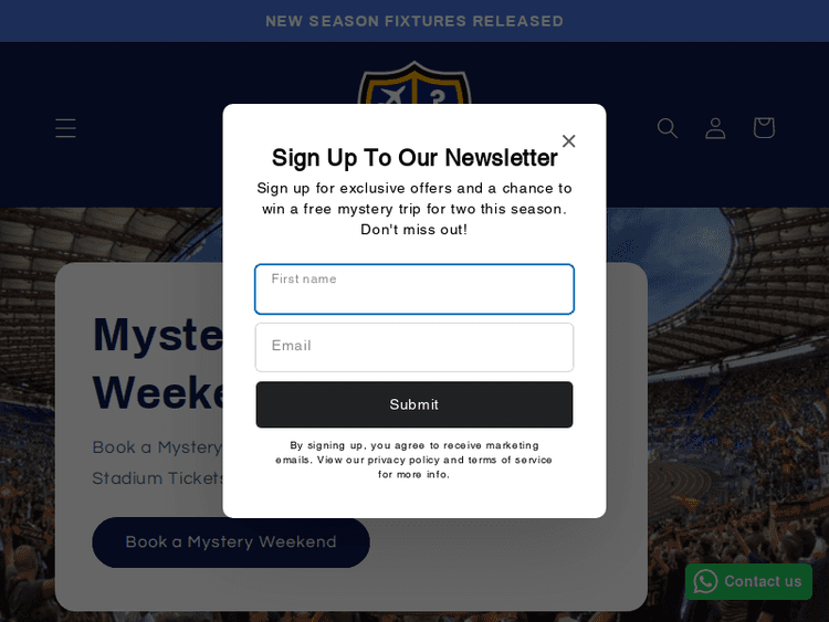 Mysteryfootballweekend