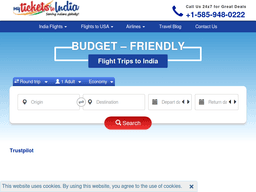 Myticketstoindia