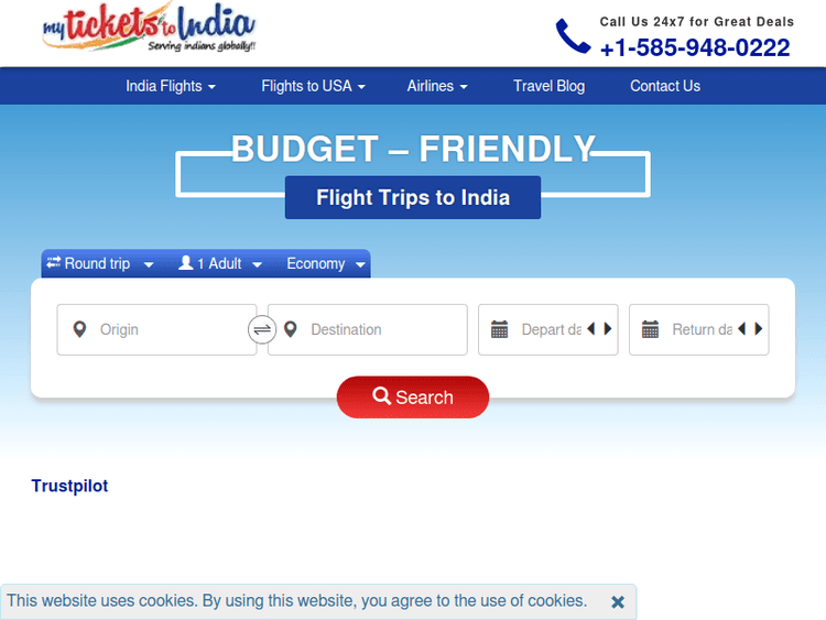 Myticketstoindia