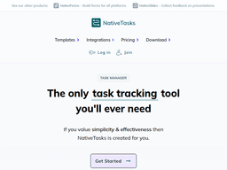 Nativetasks