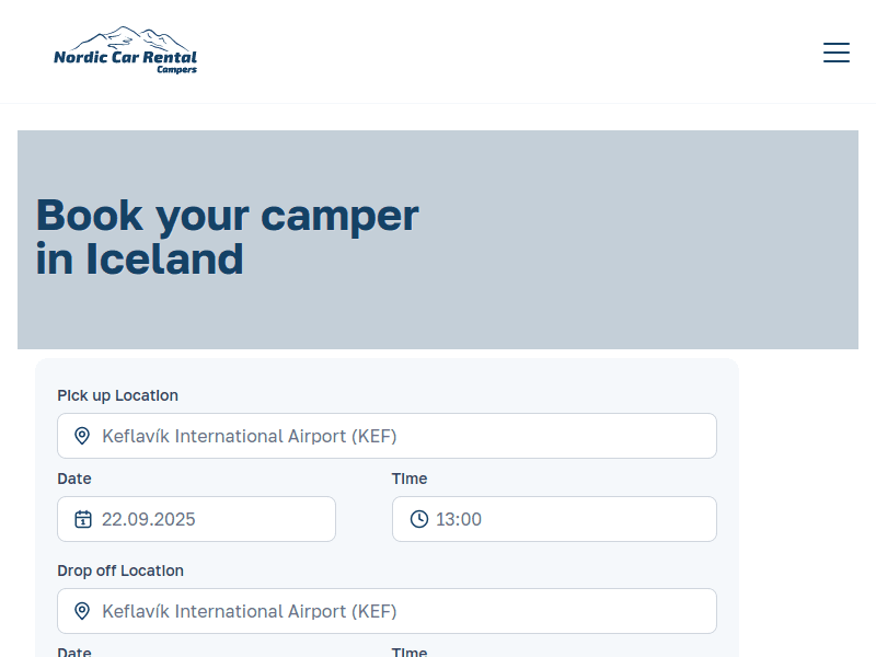 Nordiccampersiceland