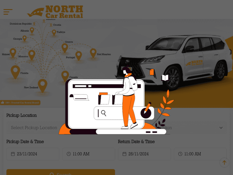 Northcarrentals