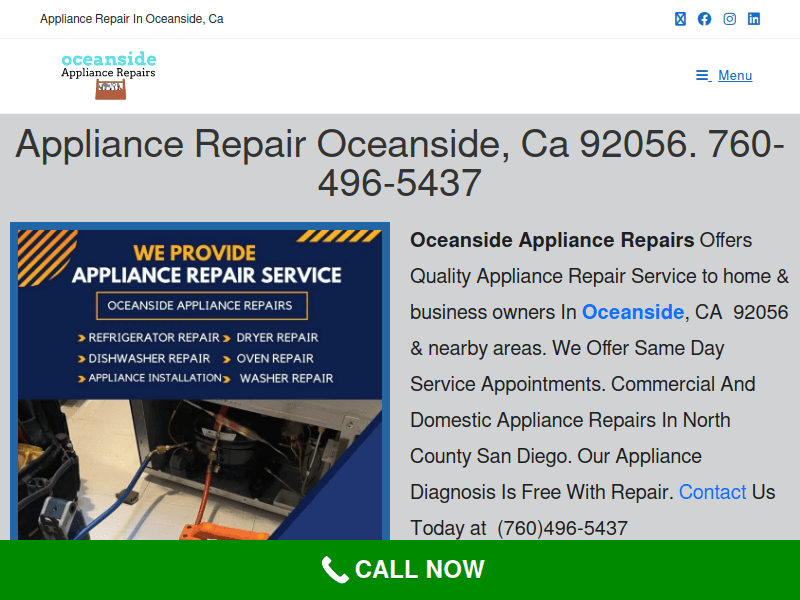 Oceansideappliancerepair