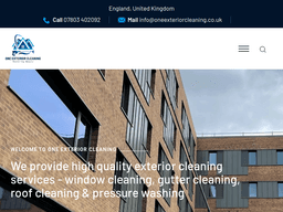 Oneexteriorcleaning