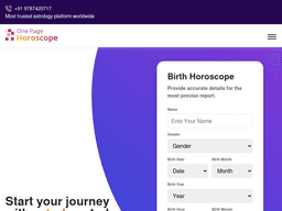 Onepagehoroscope