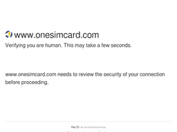 Onesimcard