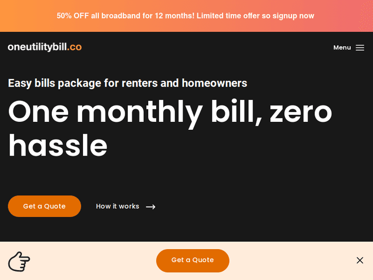 Oneutilitybill