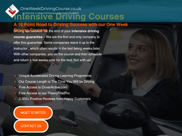 Oneweekdrivingcourse