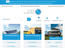 Online-batterien