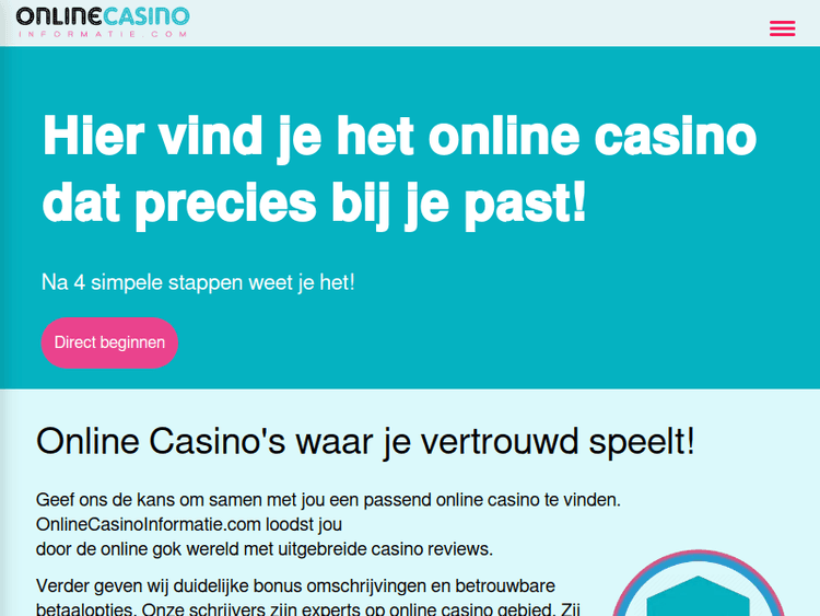 Onlinecasinoinformatie