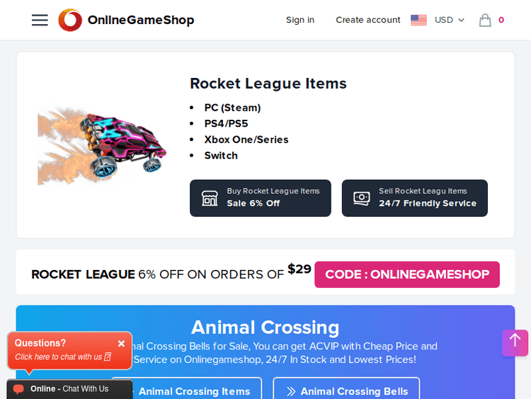 Onlinegameshop