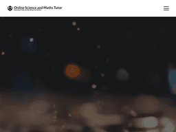 Onlinescienceandmathstutor