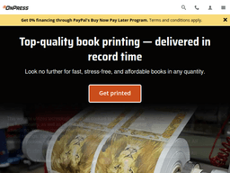Onpressbookprinting