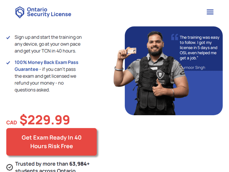 Ontariosecuritylicense