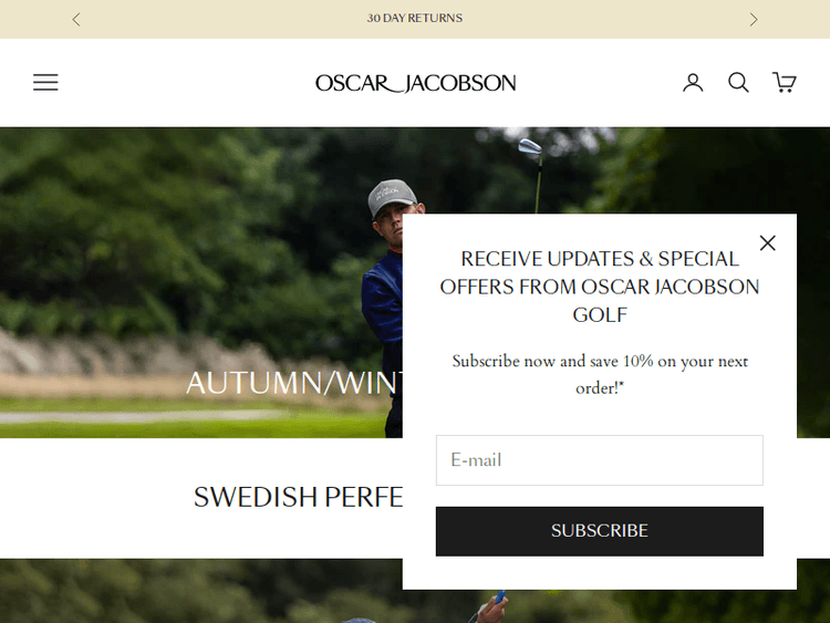 Oscarjacobsongolf