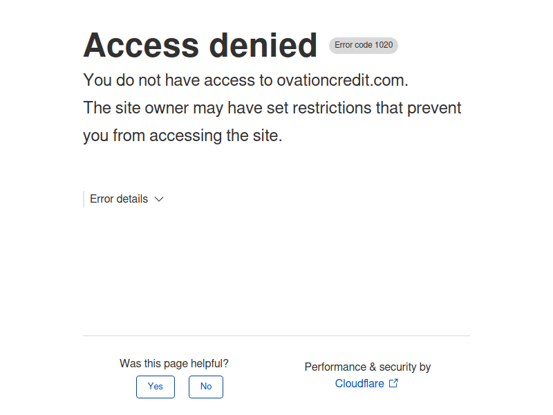 Ovationcredit