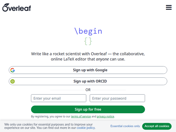 Overleaf