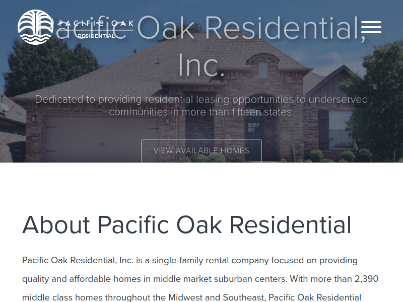 Pacificoakresidential
