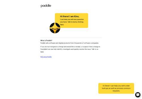 Paddle