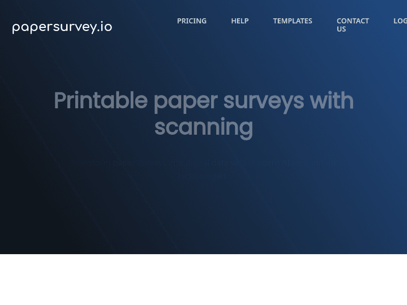 Papersurvey