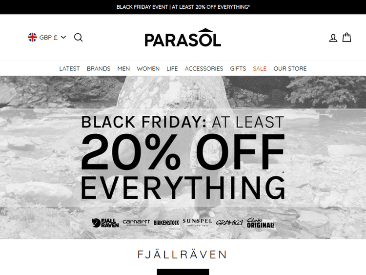 Parasolstore