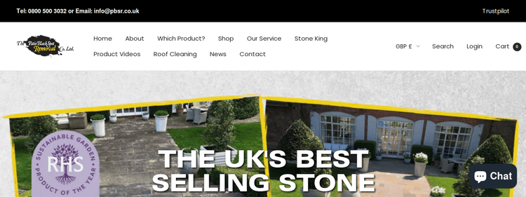 Patioblackspotremoval