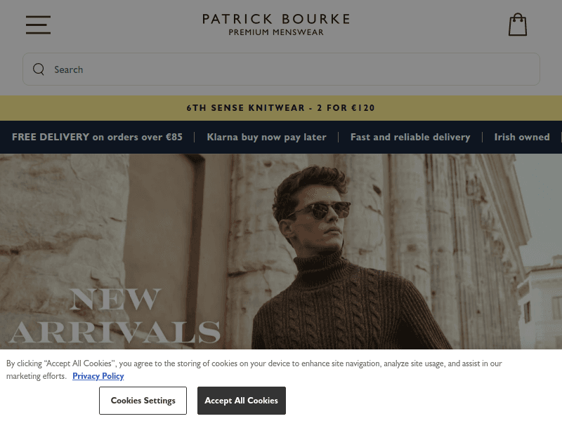 Patrickbourkemenswear