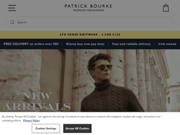 Patrickbourkemenswear