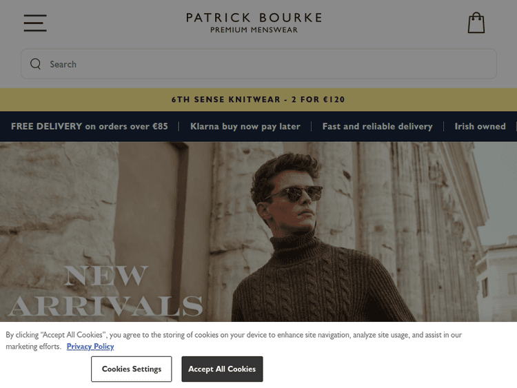 Patrickbourkemenswear