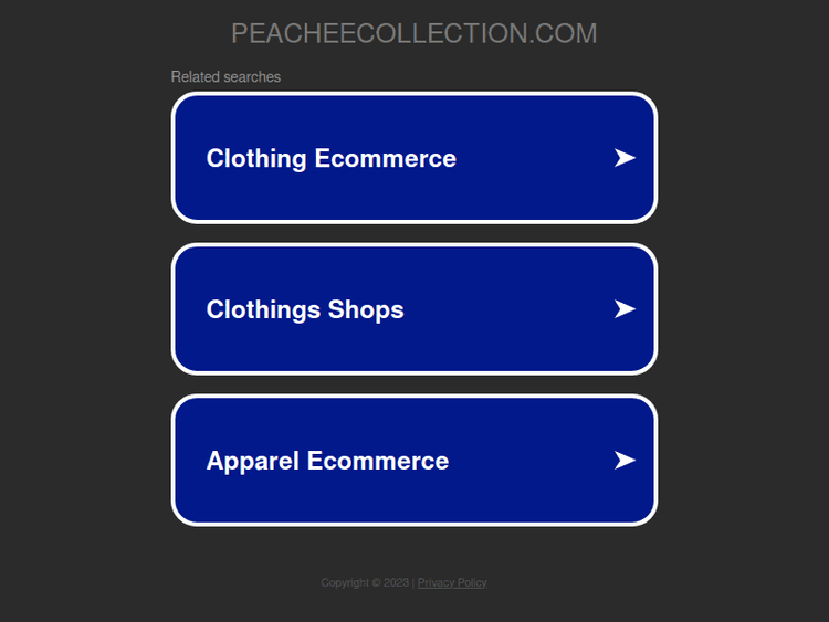Peacheecollection