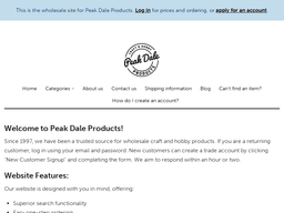 Peakdaleproducts