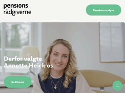 Pensionsraadgiverne