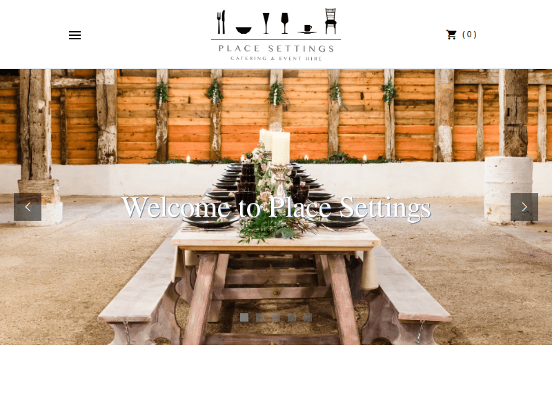 Placesettingseventhire