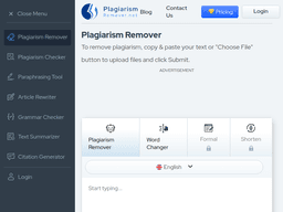Plagiarismremover