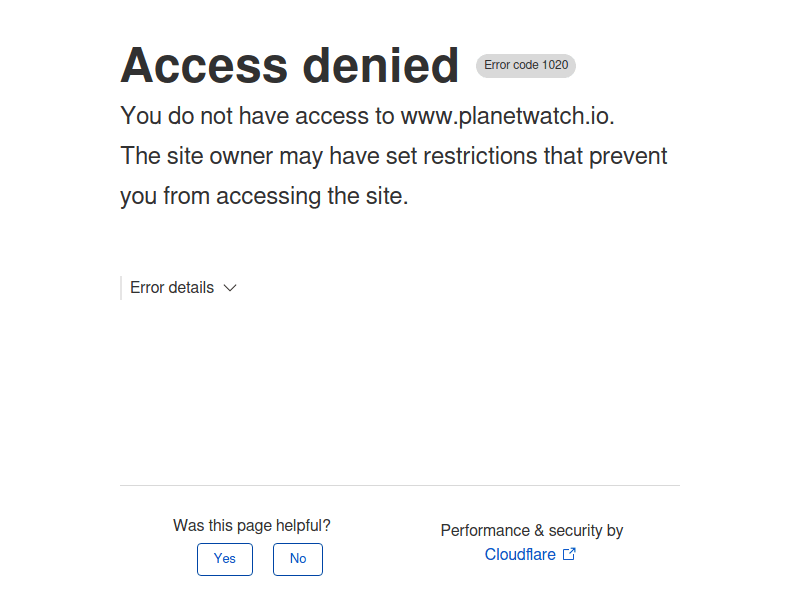 Planetwatch
